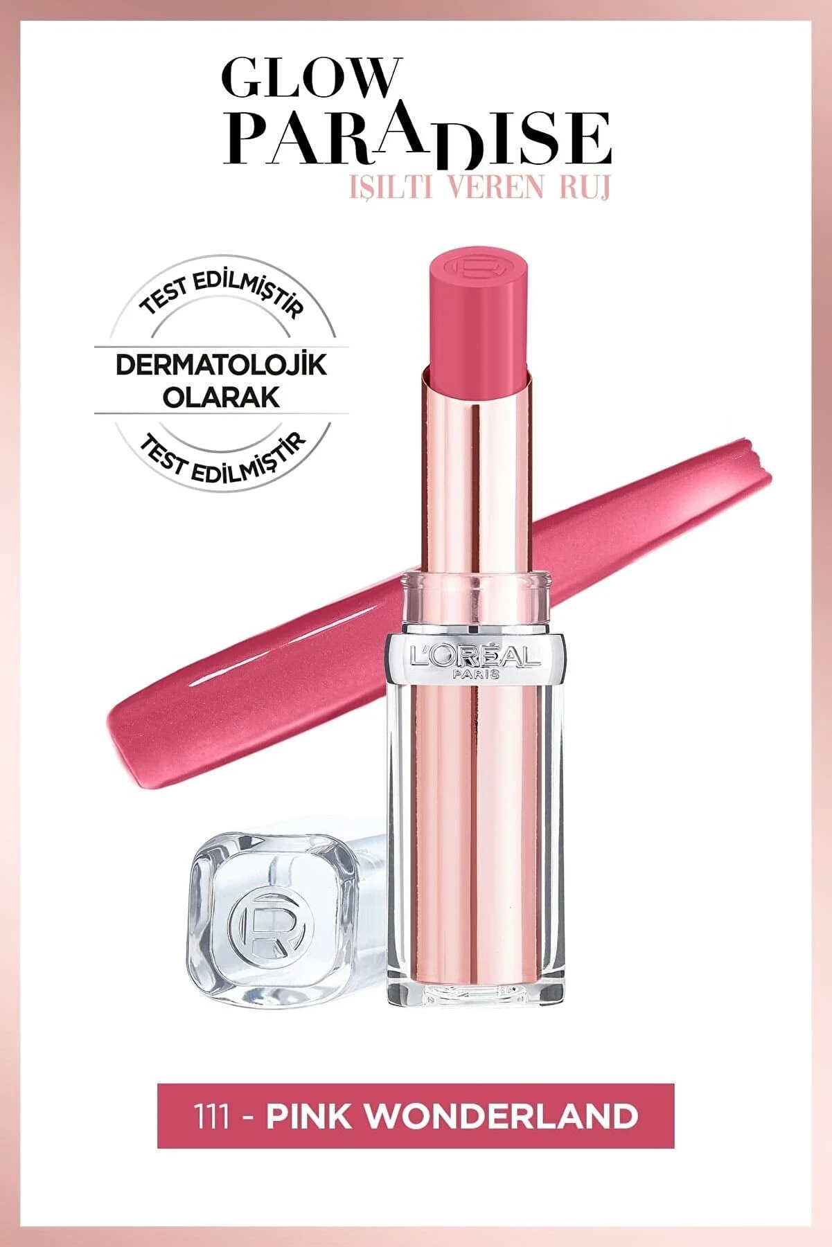 Paris Glow Paradise Balm-in-lipstick - Işılltı Veren Ruj 111 Pink Wonderland